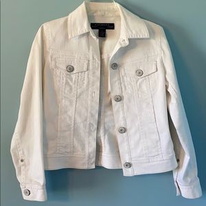 Rafaella white demin Jean jacket